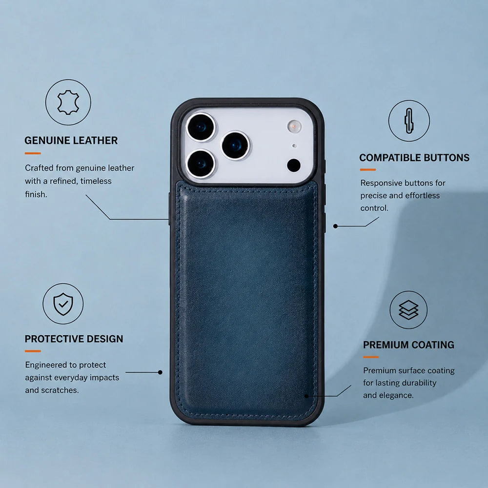 Flex Cover iPhone 18 Pro Max / 17 Pro Max Leather Case