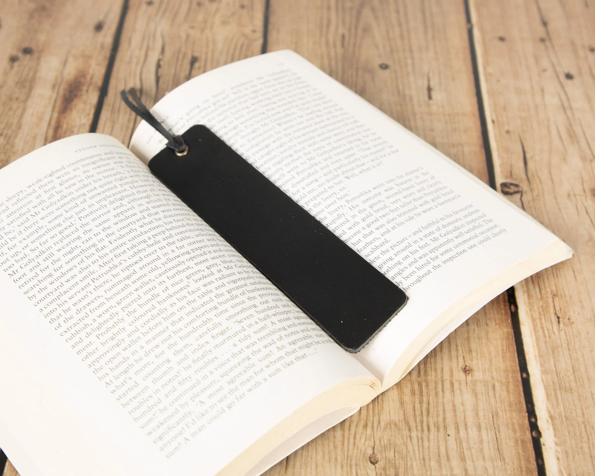 Markora Bookmark aus echtem Leder aus echtem Leder