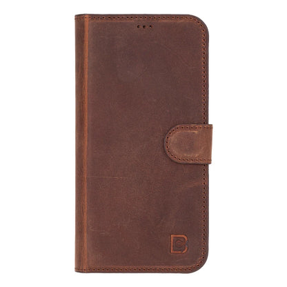 Magic iPhone 16 Pro Max Detachable Leather Wallet Case