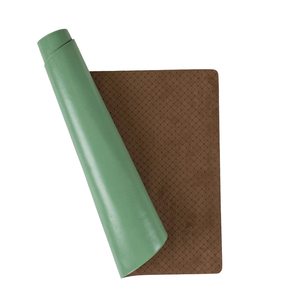 Axion Lined Leather Desk Mat Large Size