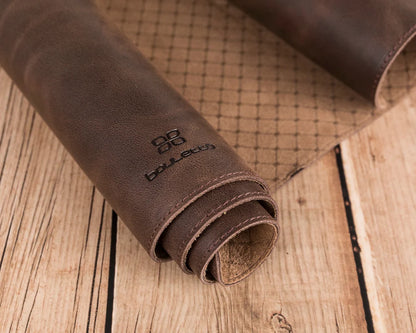 Axion Lined Leather Desk Mat Large Size