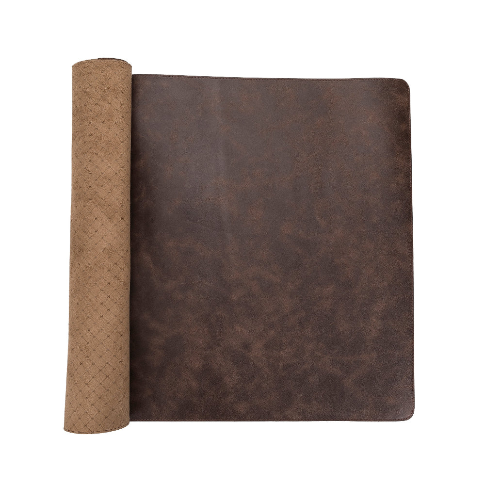 Axion Lined Leather Desk Mat Large Size