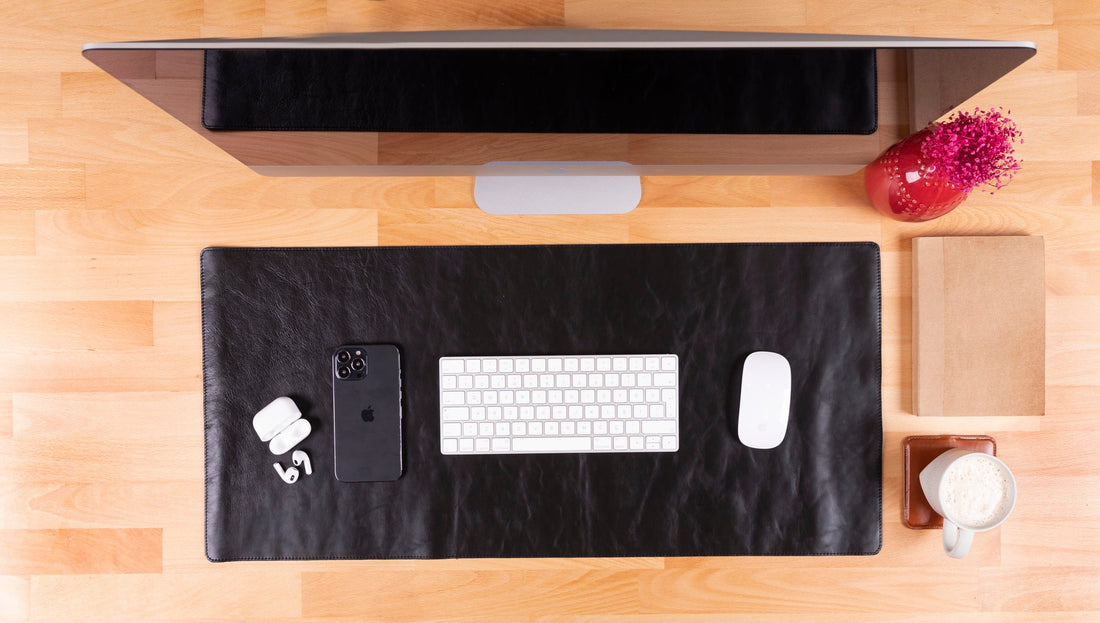 Natural Leather Desk Mat