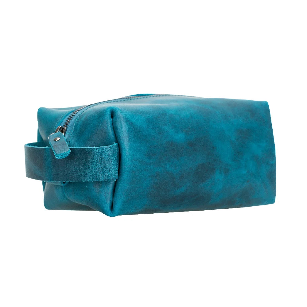 Eve Dopp Kit, X Large Kulturbeutel aus echtem Leder aus echtem Leder
