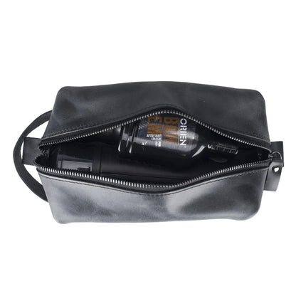 Eve Dopp Kit, Large Kulturbeutel aus echtem Leder aus echtem Leder