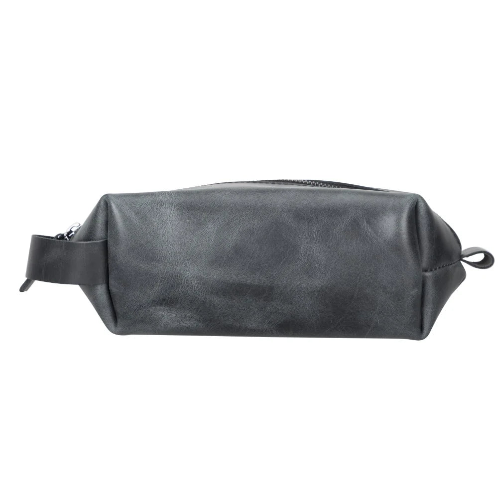 Eve Dopp Kit, Large Kulturbeutel aus echtem Leder aus echtem Leder