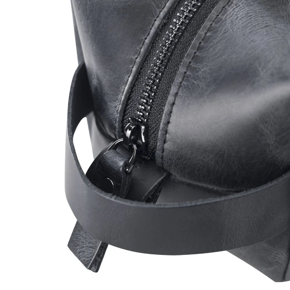 Eve Dopp Kit, X Large Kulturbeutel aus echtem Leder aus echtem Leder