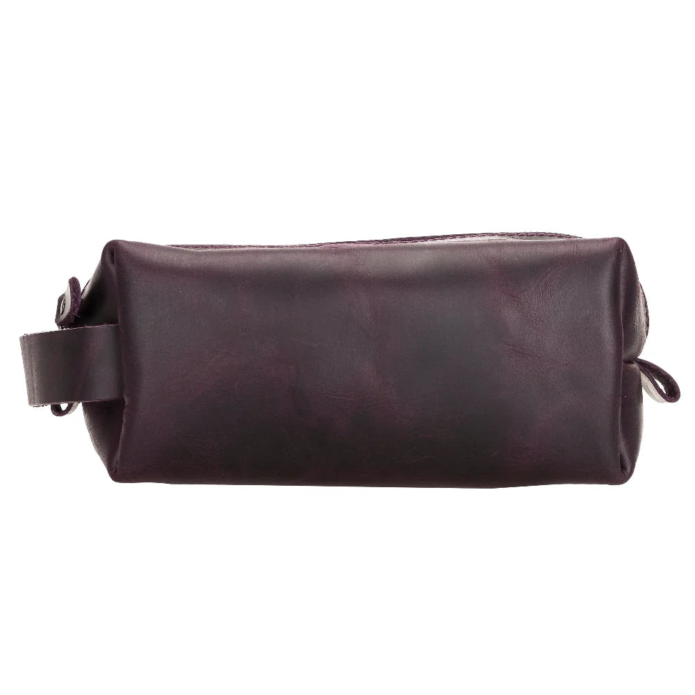 Eve Dopp Kit, Large Kulturbeutel aus echtem Leder aus echtem Leder