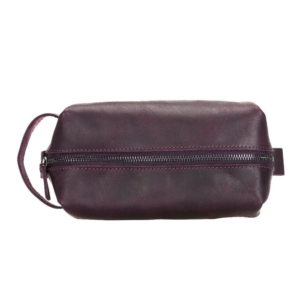 Eve Dopp Kit, Large Kulturbeutel aus echtem Leder aus echtem Leder