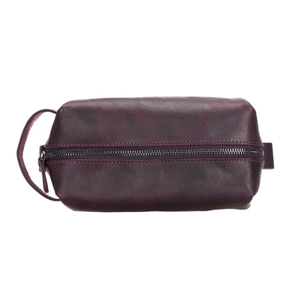 Eve Dopp Kit, Large Kulturbeutel aus echtem Leder aus echtem Leder