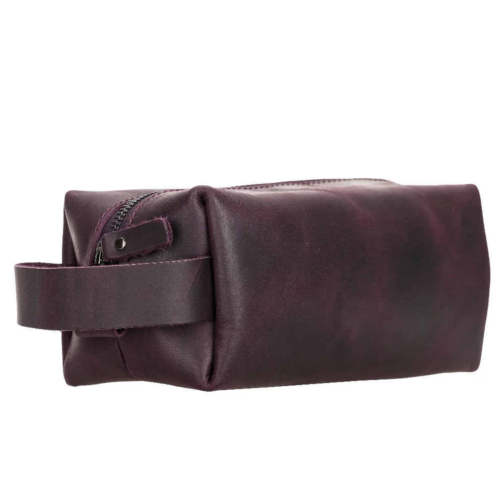 Eve Dopp Kit, Large Kulturbeutel aus echtem Leder aus echtem Leder