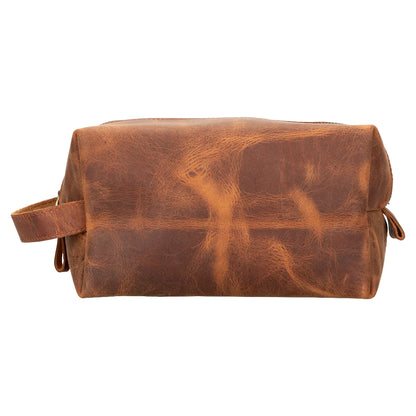 Eve Dopp Kit, Large Kulturbeutel aus echtem Leder aus echtem Leder
