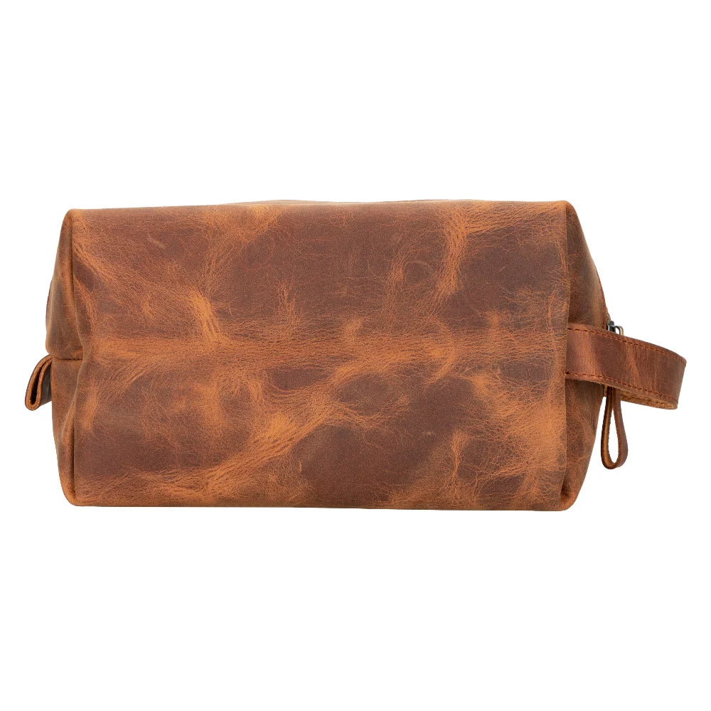 Eve Dopp Kit, Large Kulturbeutel aus echtem Leder aus echtem Leder