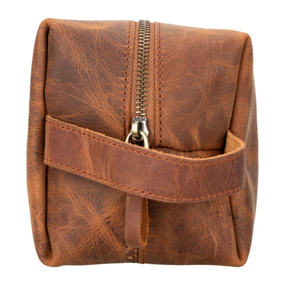 Eve Dopp Kit, Large Kulturbeutel aus echtem Leder aus echtem Leder