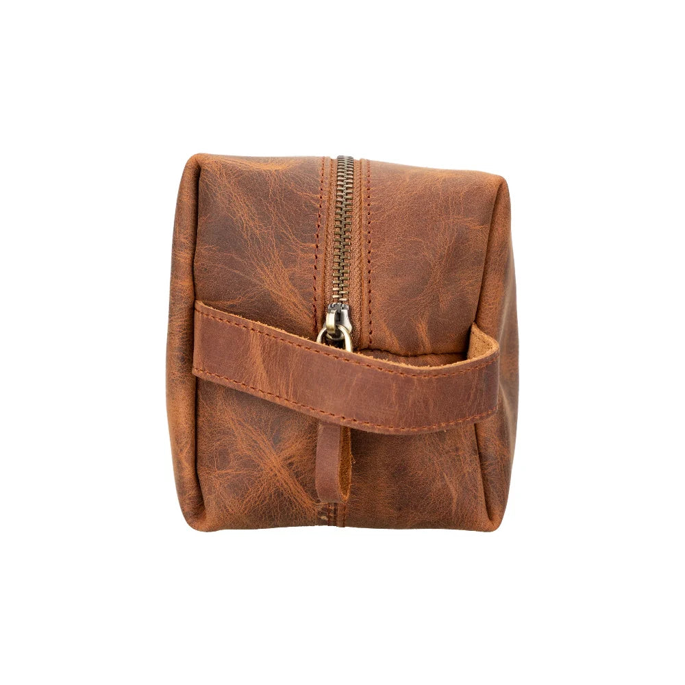 Eve Dopp Kit, Medium Kulturbeutel aus echtem Leder aus echtem Leder