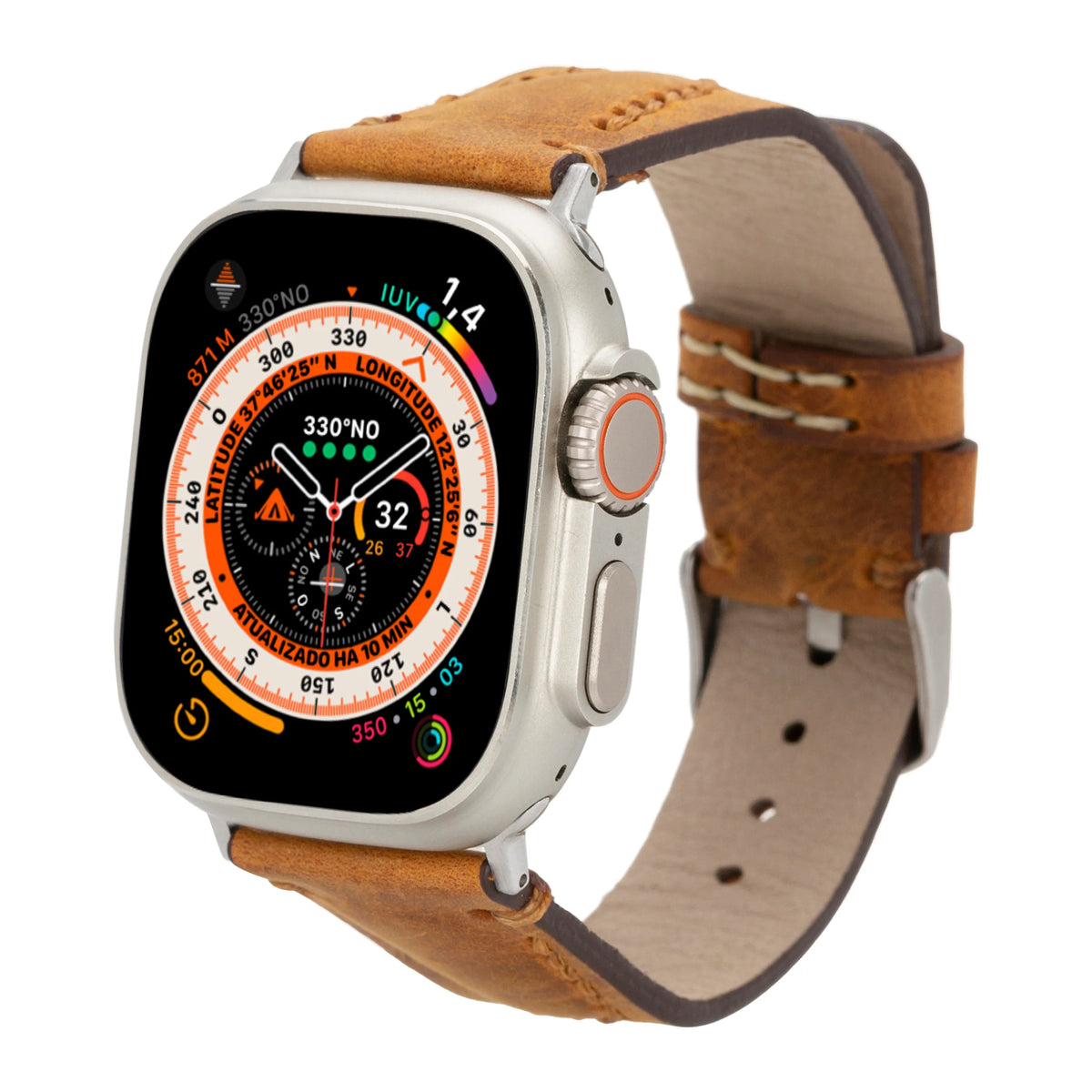 Avilla Lederarmband für Apple Watch aus echtem Leder
