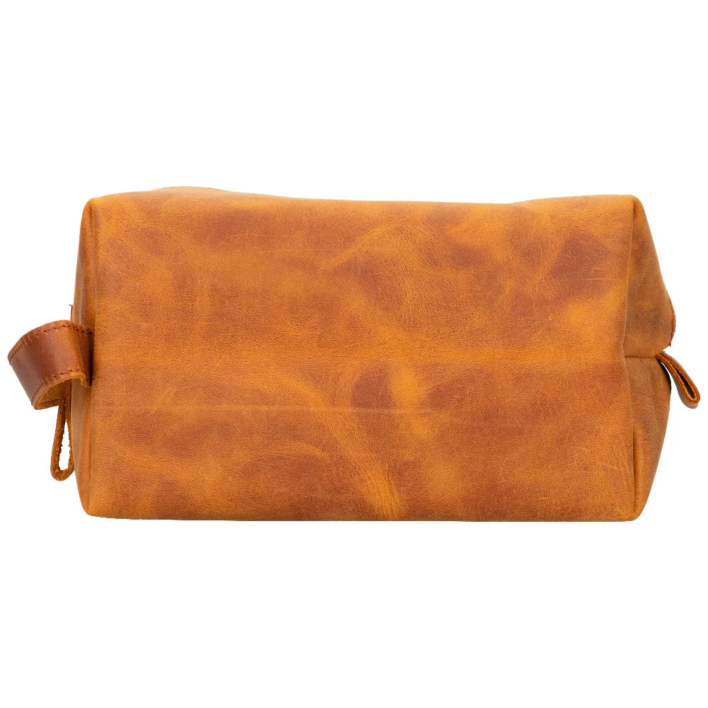 Eve Dopp Kit, X Large Kulturbeutel aus echtem Leder aus echtem Leder