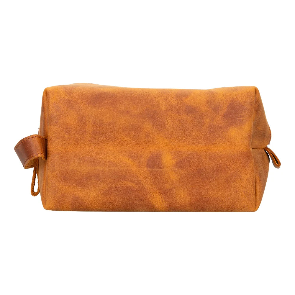 Eve Dopp Kit, Medium Kulturbeutel aus echtem Leder aus echtem Leder