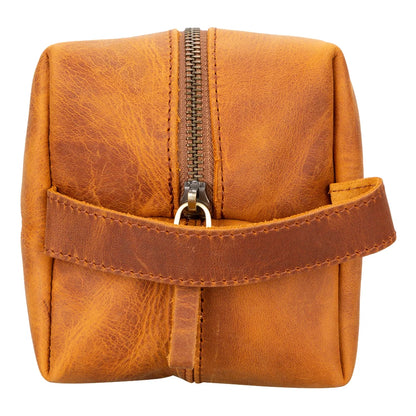 Eve Dopp Kit, Large Kulturbeutel aus echtem Leder aus echtem Leder