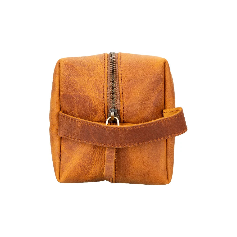 Eve Dopp Kit, Large Kulturbeutel aus echtem Leder aus echtem Leder