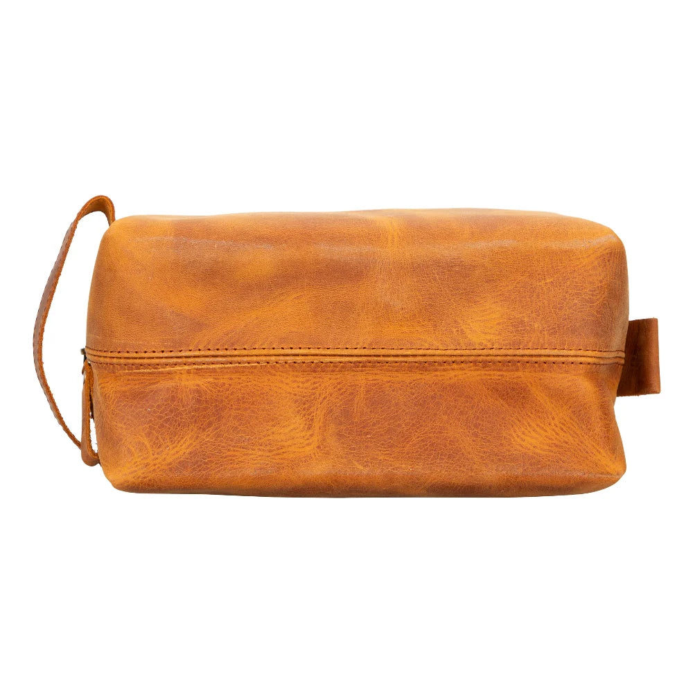 Eve Dopp Kit, Large Kulturbeutel aus echtem Leder aus echtem Leder