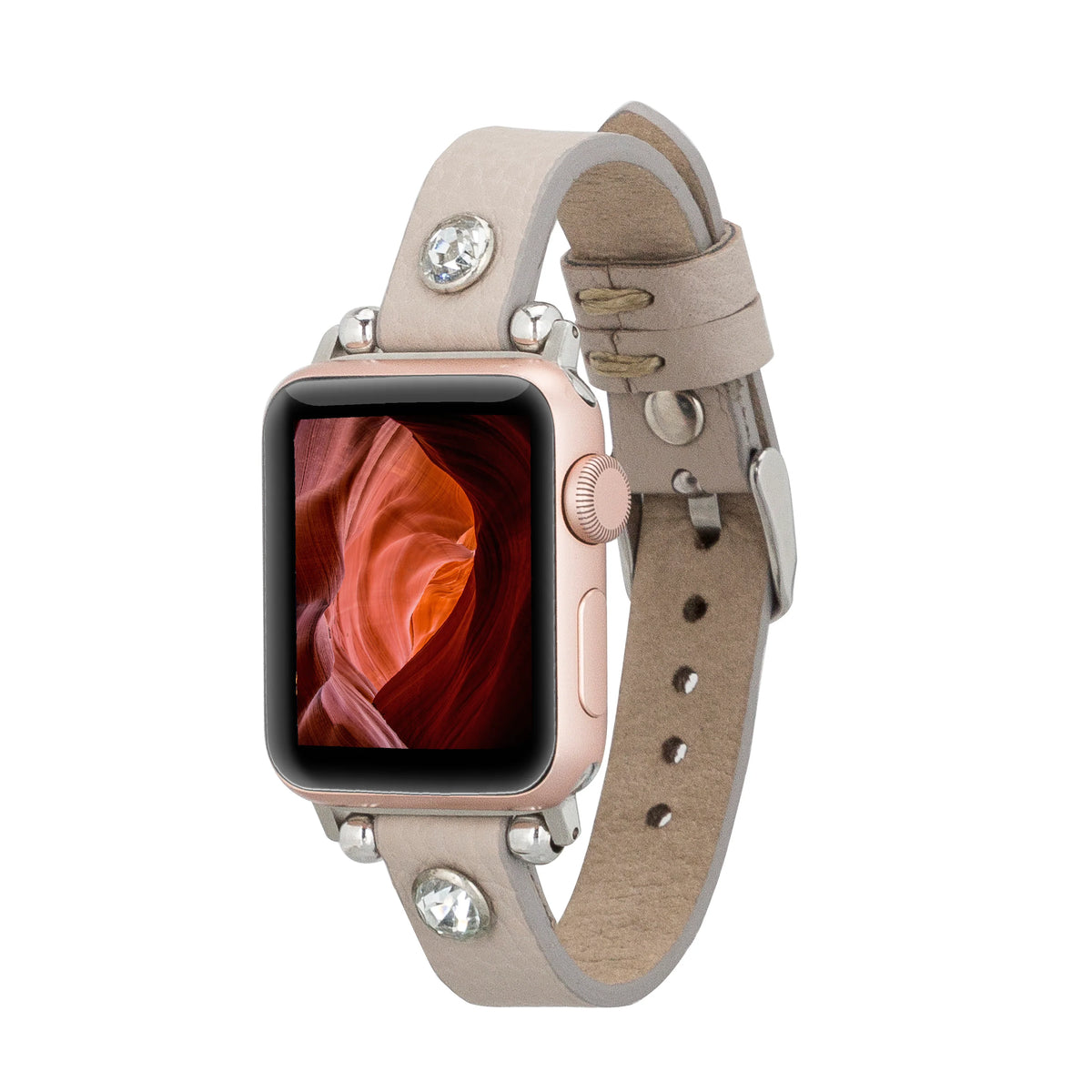 Visby Lederarmband für Apple Watch aus echtem Leder