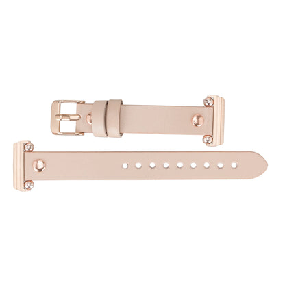 Ferro with Rose Gold Trok Lederarmband für Apple Watch aus echtem Leder