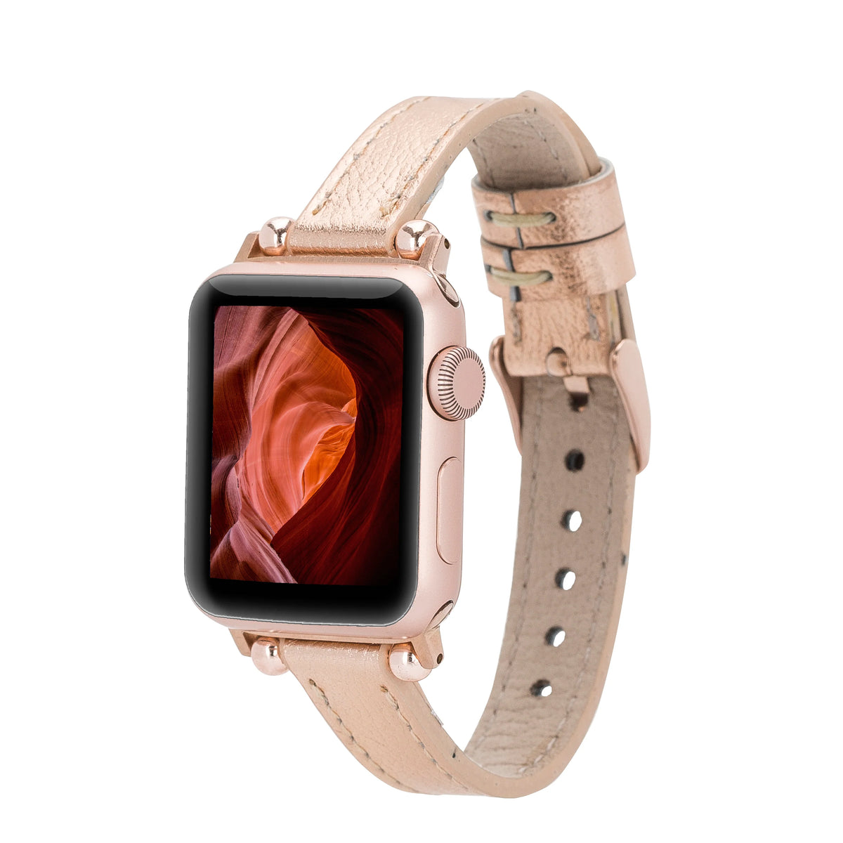 Ferro Lederarmband für Apple Watch aus echtem Leder