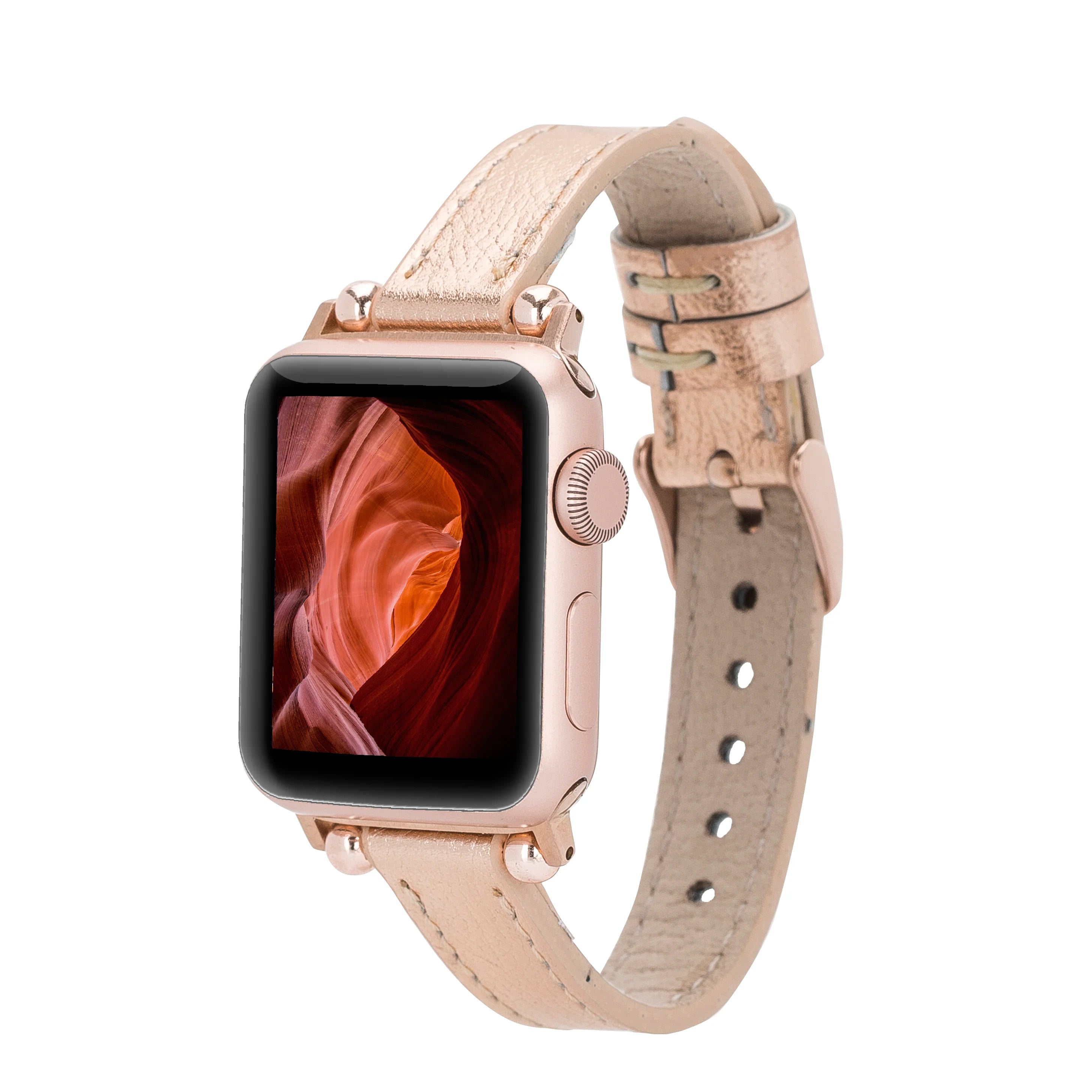 Ferro Lederarmband für Apple Watch aus echtem Leder