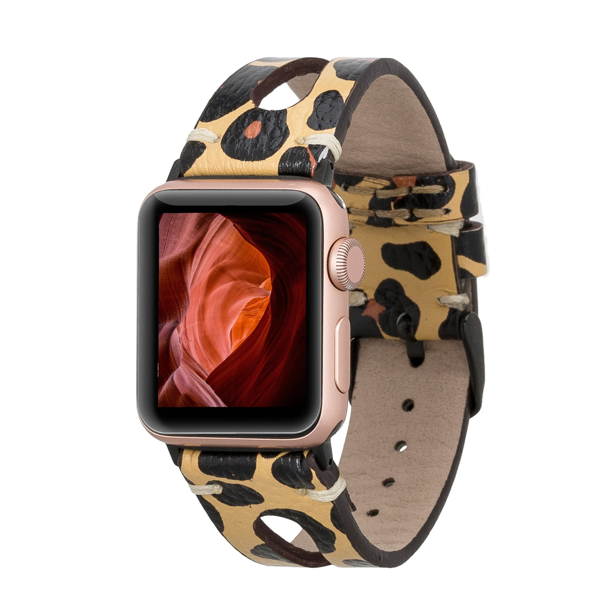 BA2 Lederarmband für Apple Watch aus echtem Leder