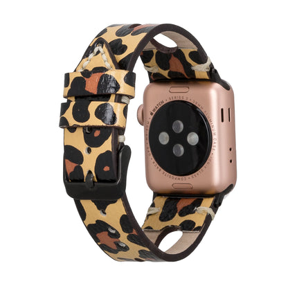 BA2 Lederarmband für Apple Watch aus echtem Leder