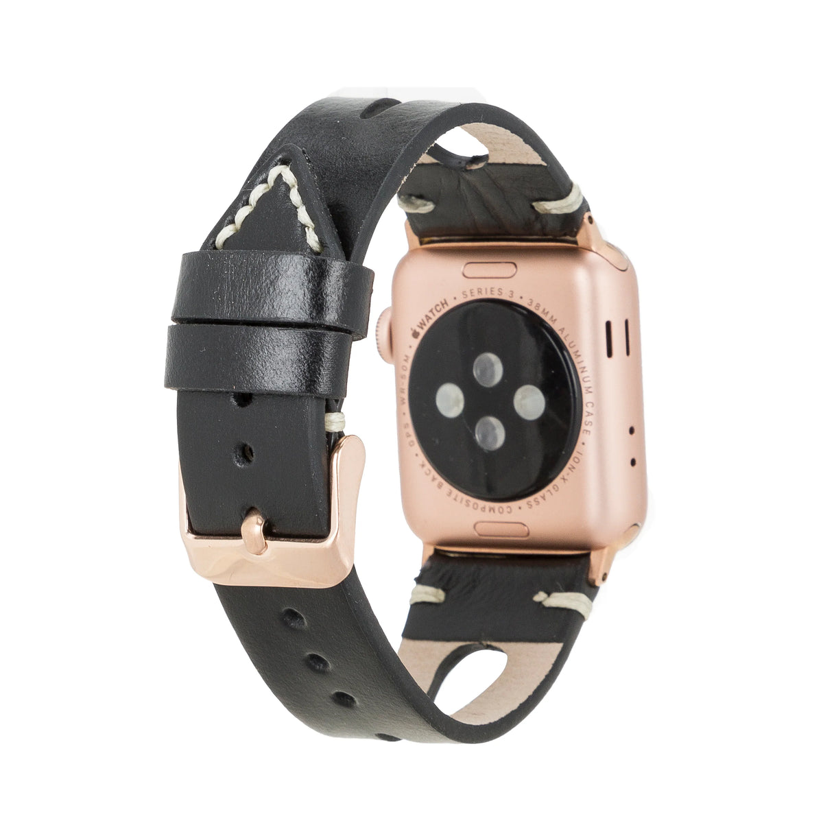 BA2 Lederarmband für Apple Watch aus echtem Leder