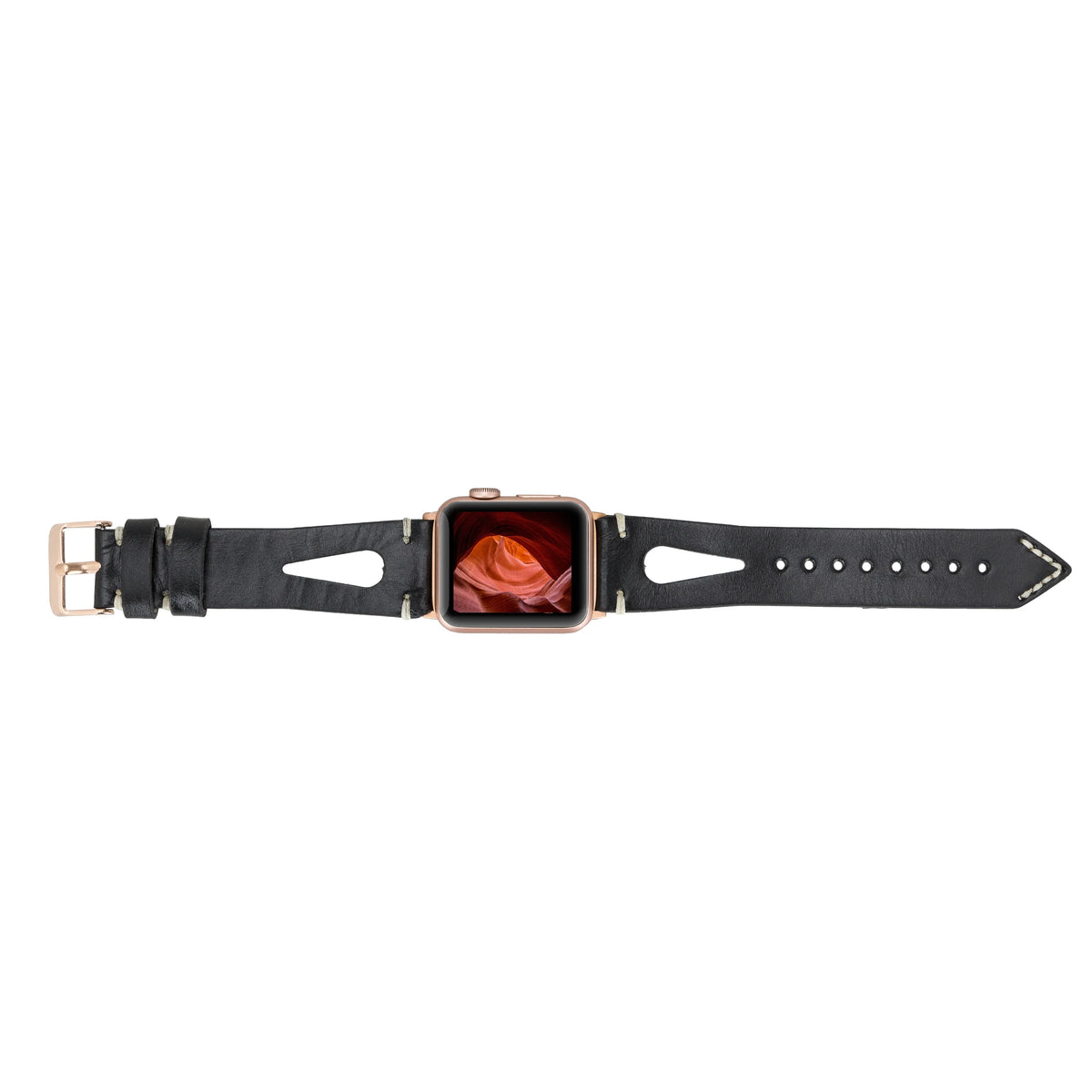 BA2 Lederarmband für Apple Watch aus echtem Leder
