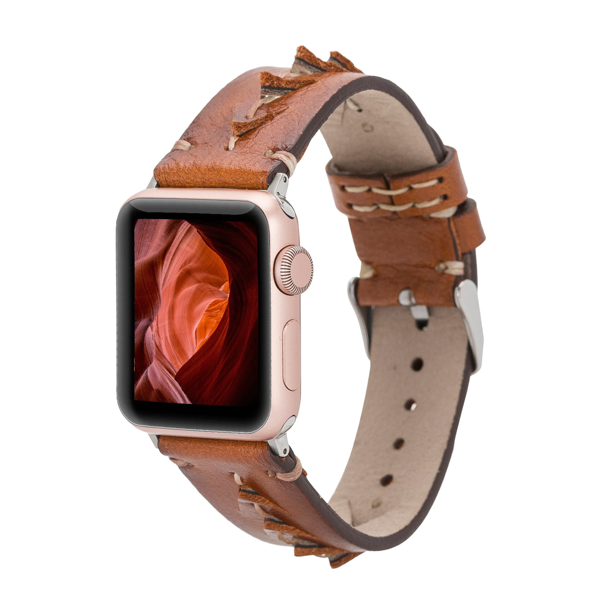 Boras Lederarmband für Apple Watch aus echtem Leder