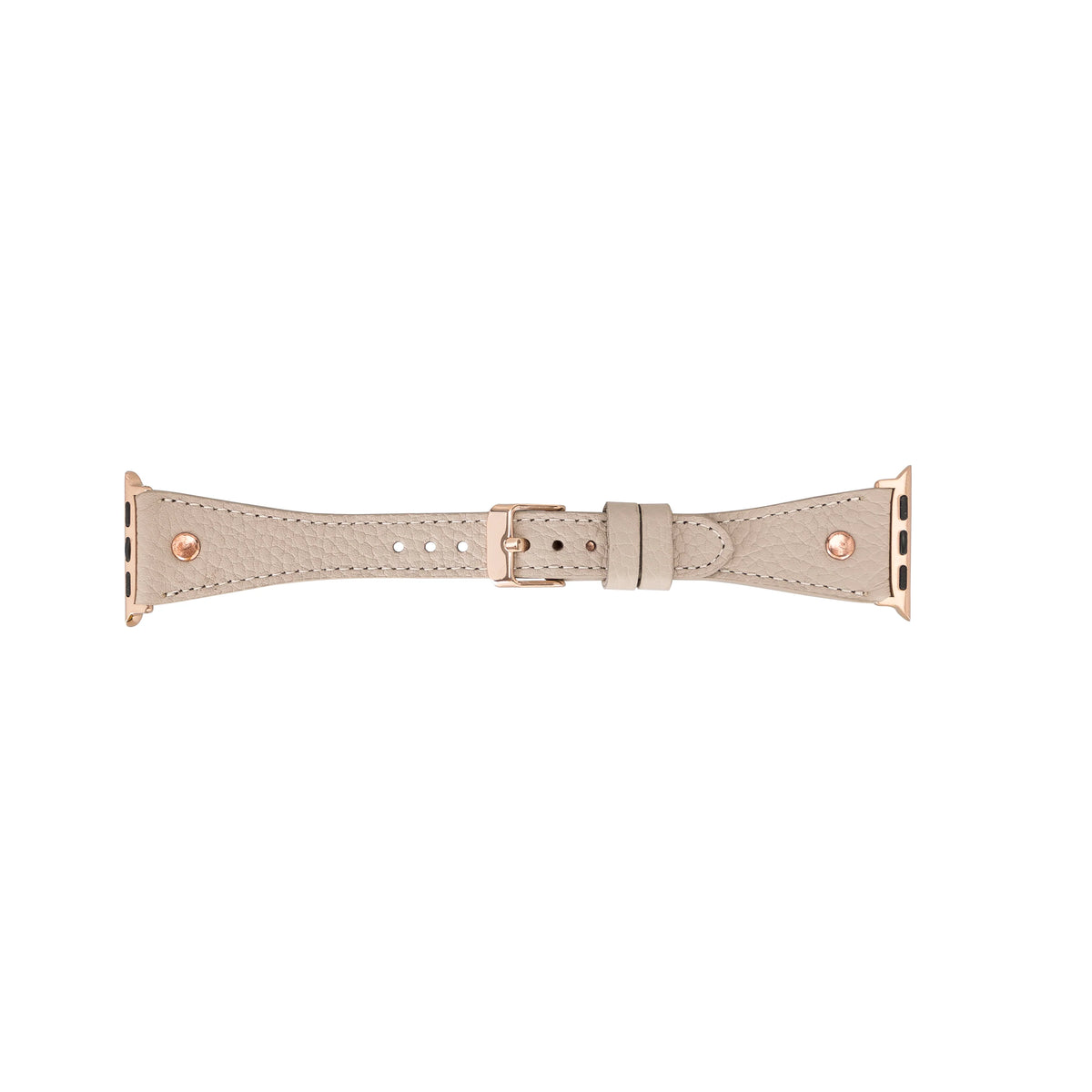 Schmal Lederarmband für Apple Watch aus echtem Leder