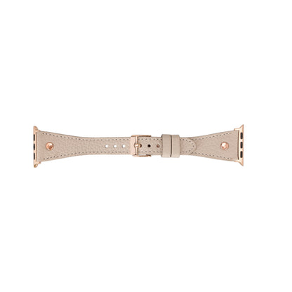 Schmal Lederarmband für Apple Watch aus echtem Leder