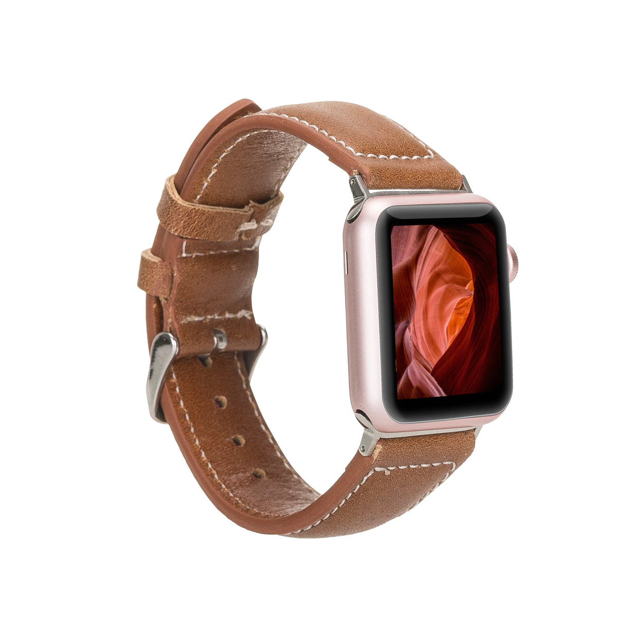 Dominor Lederarmband für Apple Watch aus echtem Leder