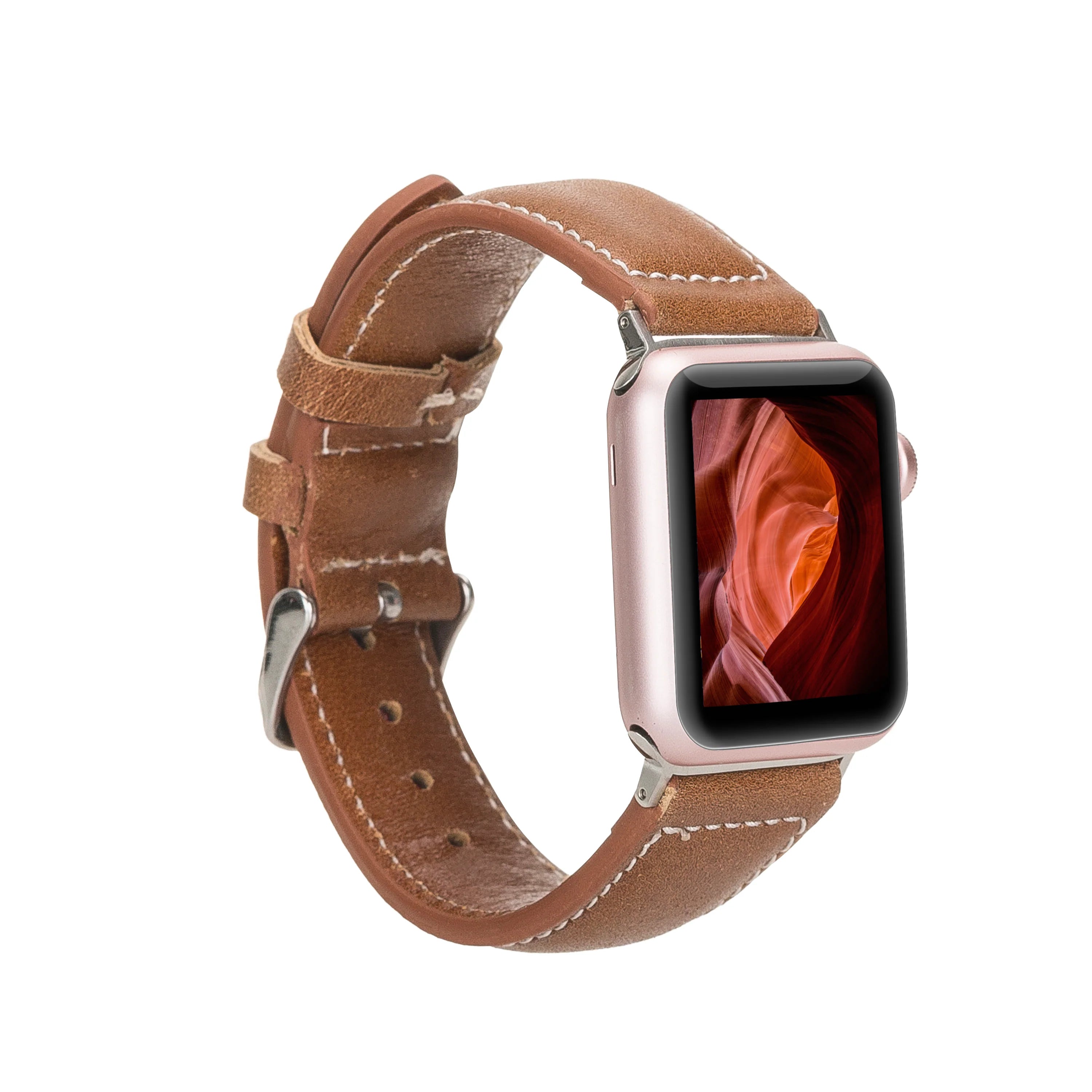 Dominor Lederarmband für Apple Watch aus echtem Leder