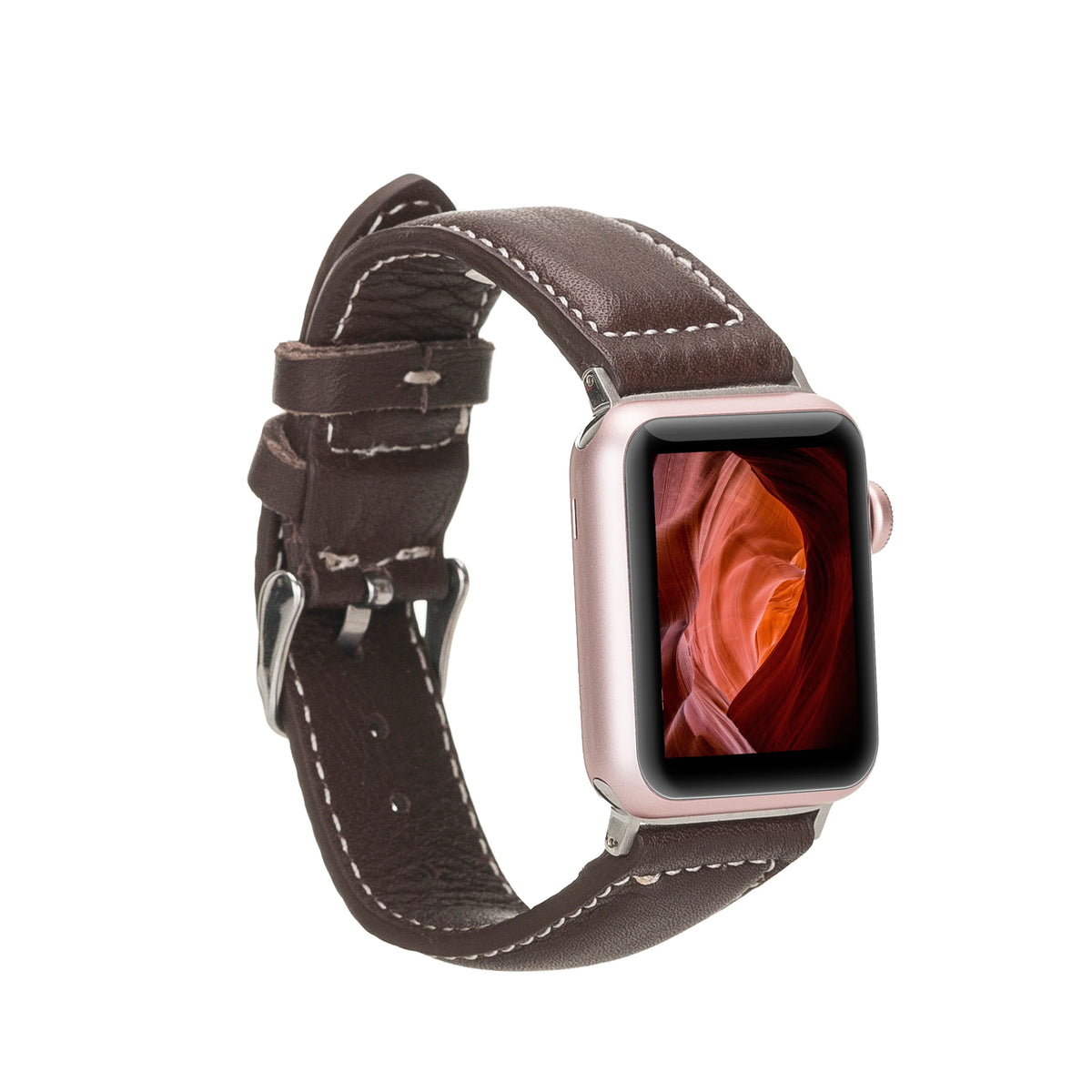 Dominor Lederarmband für Apple Watch aus echtem Leder