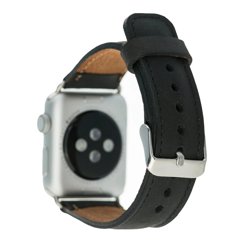 Classic Lederarmband für Apple Watch aus echtem Leder