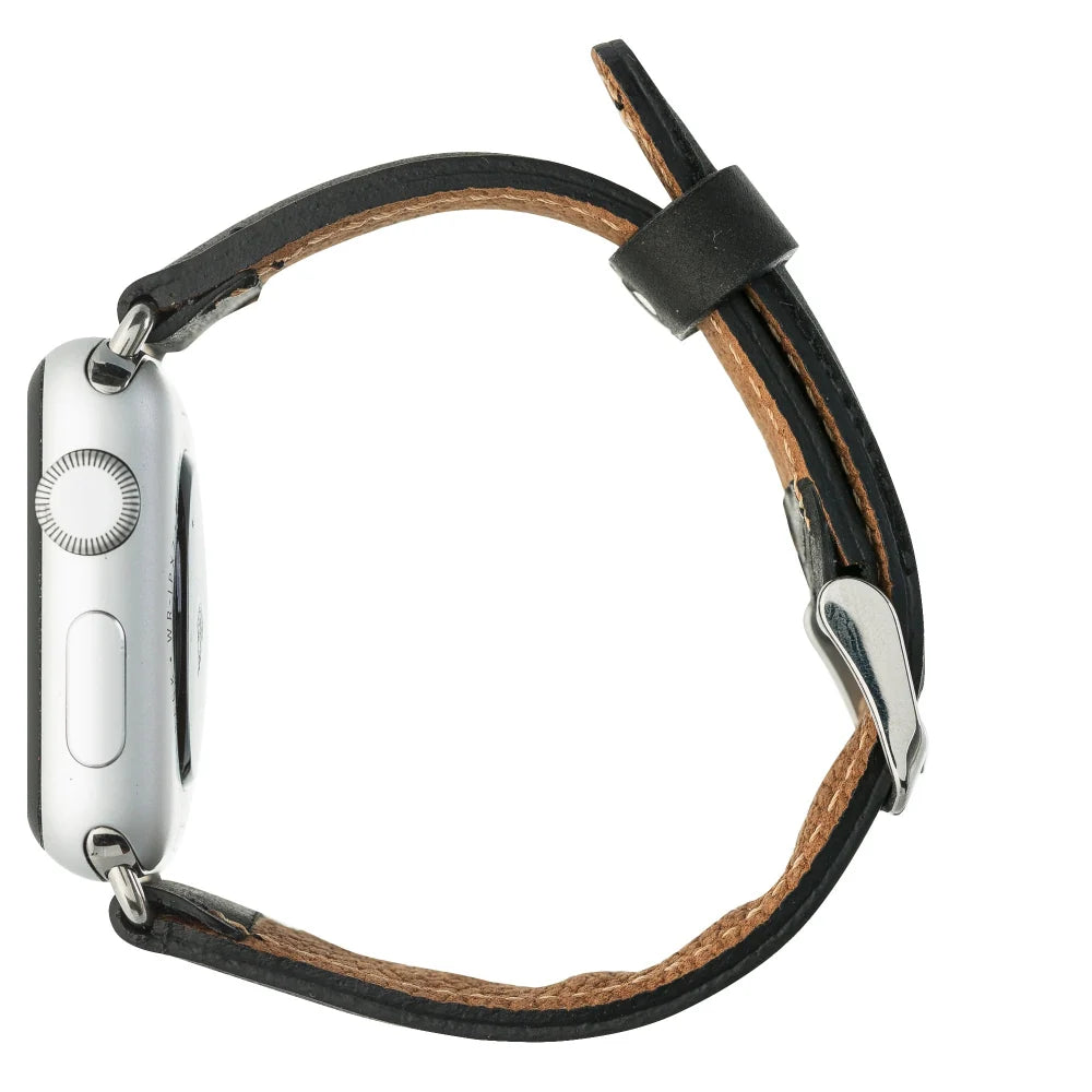 Classic Lederarmband für Apple Watch aus echtem Leder