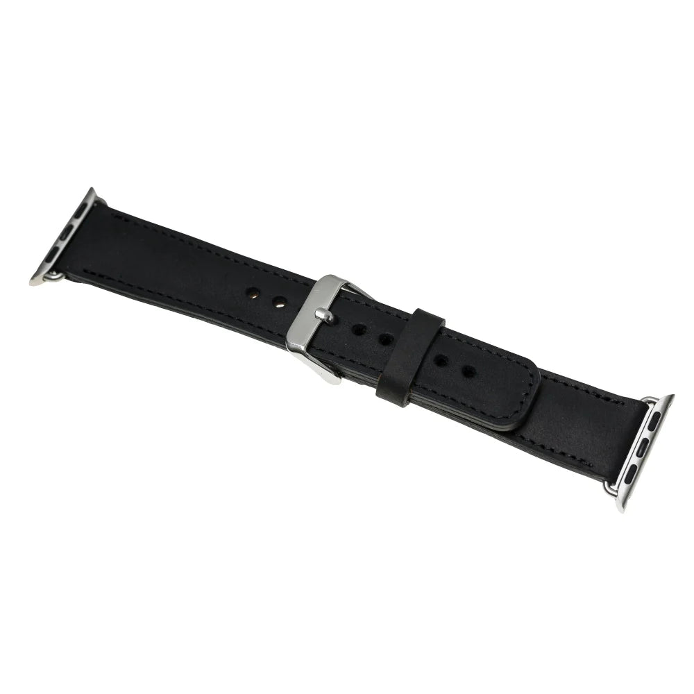 Classic Lederarmband für Apple Watch aus echtem Leder