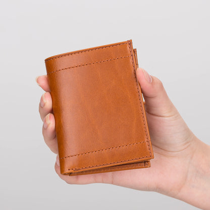 Maka Men's Geldbörse aus echtem Leder aus echtem Leder