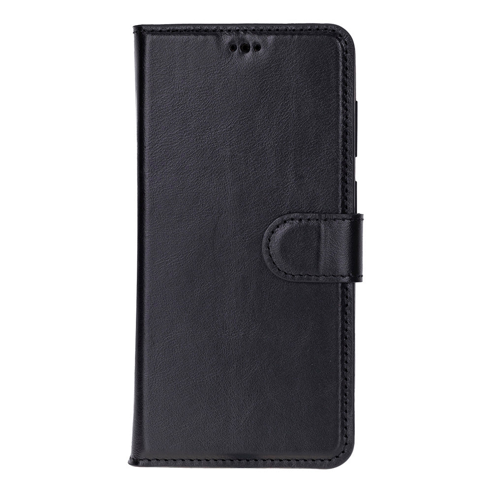 Magic Abnehmbar Leder Wallet Case für Samsung Galaxy S26 aus echtem Leder