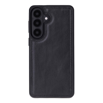Magic Abnehmbar Leder Wallet Case für Samsung Galaxy S26 aus echtem Leder