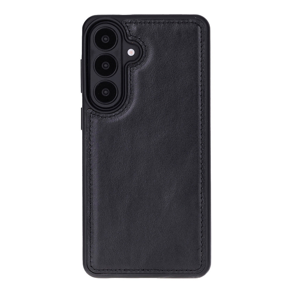 Magic Abnehmbar Leder Wallet Case für Samsung Galaxy S26 aus echtem Leder