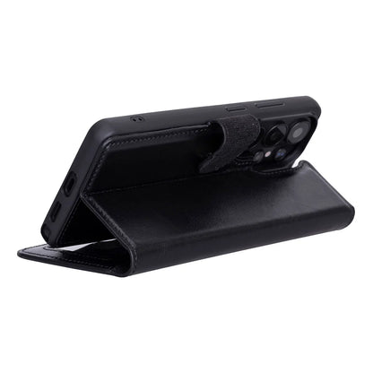 Magic Abnehmbar Leder Wallet Case für Samsung Galaxy S26 Ultra aus echtem Leder