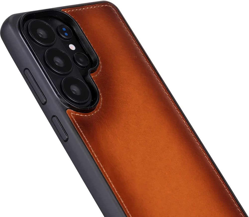 Magic Abnehmbar Leder Wallet Case für Samsung Galaxy S26 Ultra aus echtem Leder