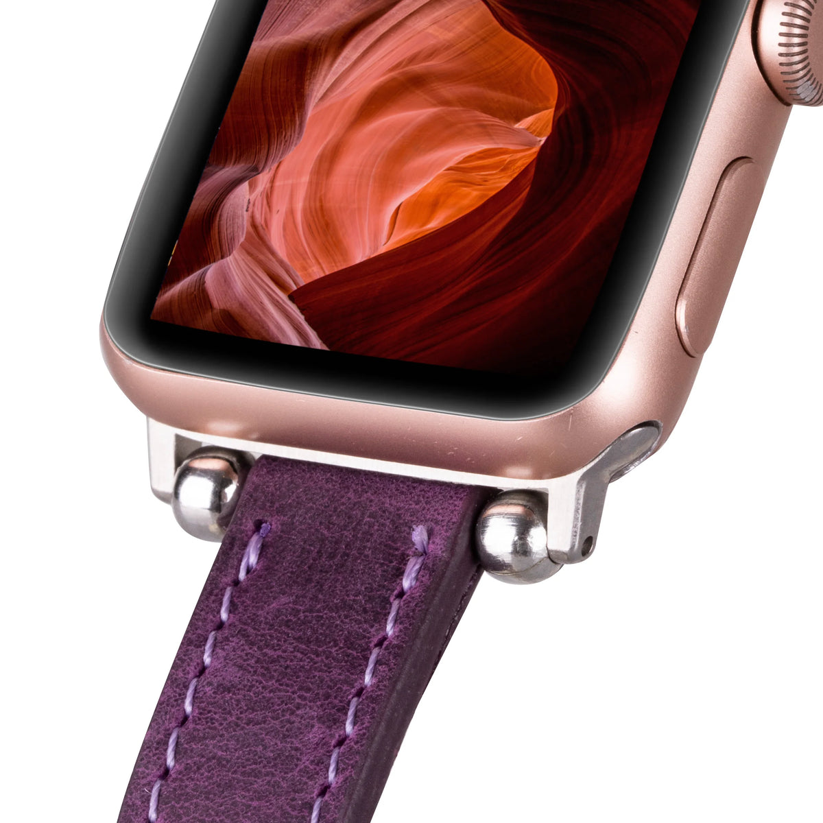 Ferro Lederarmband für Apple Watch aus echtem Leder