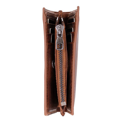 Rexon Leather Men's Wallet With Zipper